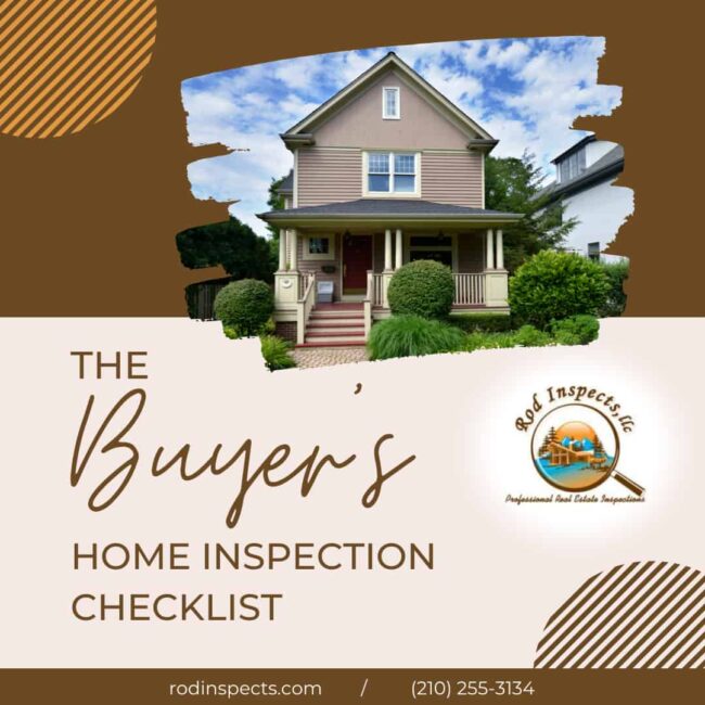 The Buyer’s Home Inspection Checklist