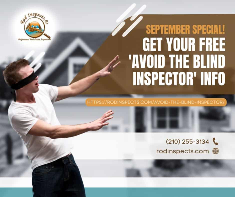 Rod Inspects September Special Avoid the Blind Inspector Info Poster