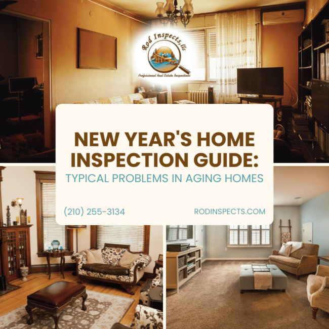 Rod Inspects New Year’s Home Inspection Guide_ Typical Problems in Aging Homes New Year’s Home Inspection Guide: Typical Problems In Aging Homes