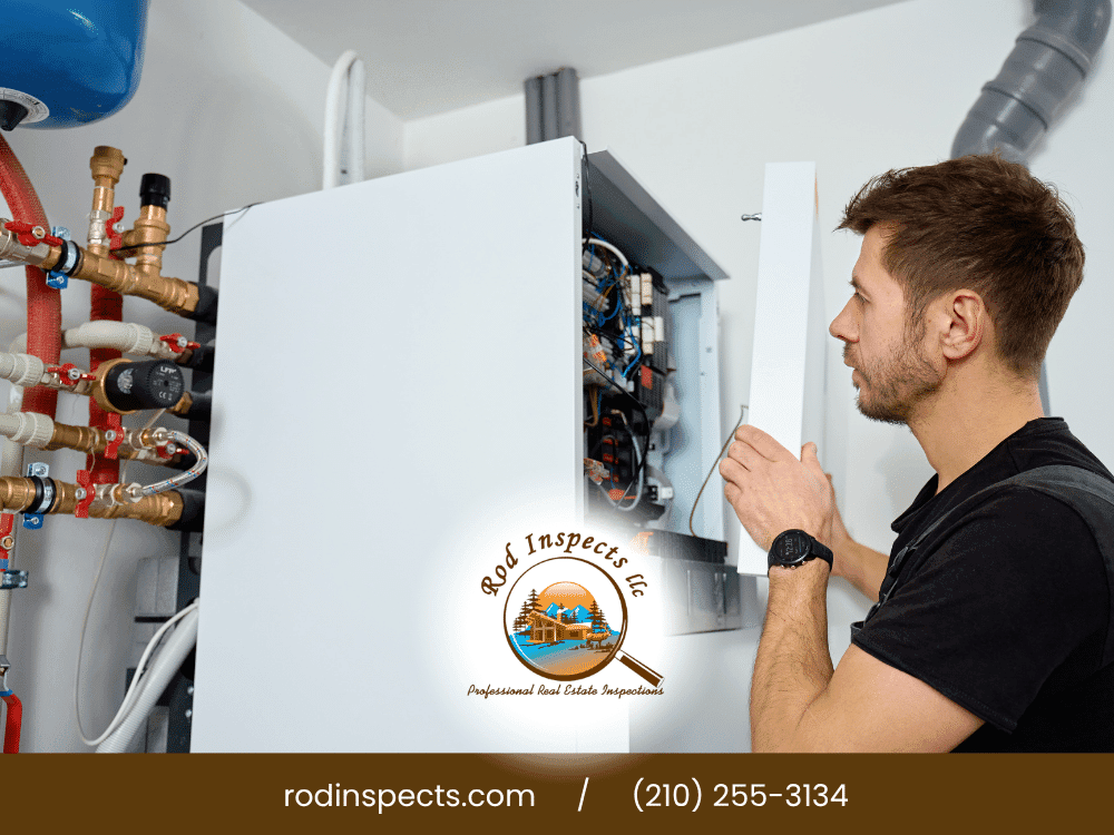 Home inspector evaluating the electrical system during a detailed home inspection in San Antonio, TX, to ensure safety and functionality