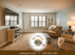 Living room interior inspected by Rod Inspects for older homes in San Antonio TX