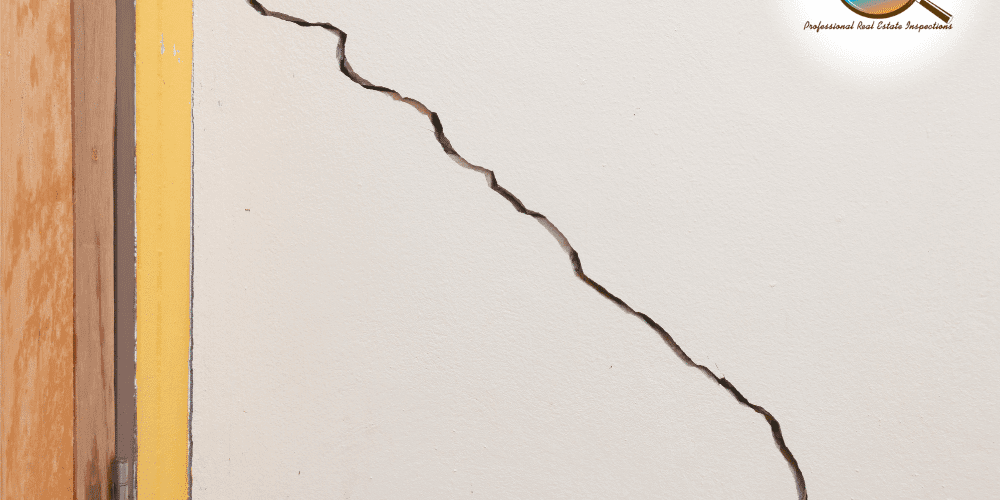 Foundation crack found during home inspection in San Antonio, TX
