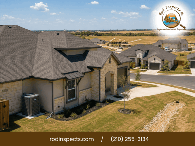 1 Cibolo TX new construction homes and neighborhoods inspected by Rod Inspects during a home inspection